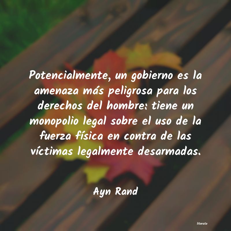 Frases de Ayn Rand