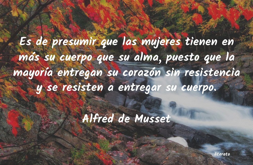 Frases de Alfred de Musset