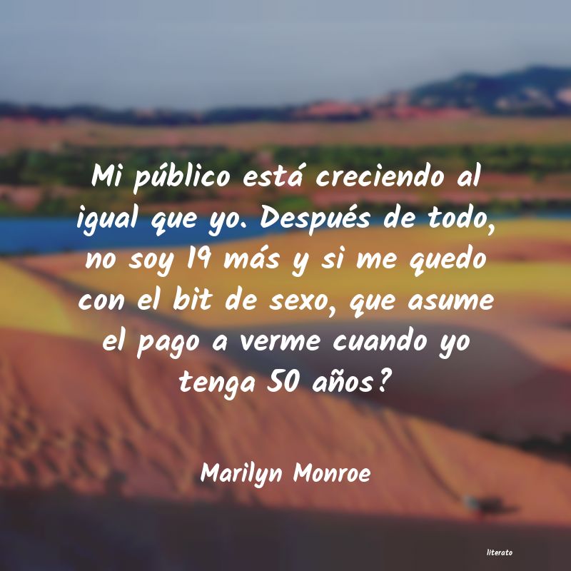 Frases de Marilyn Monroe