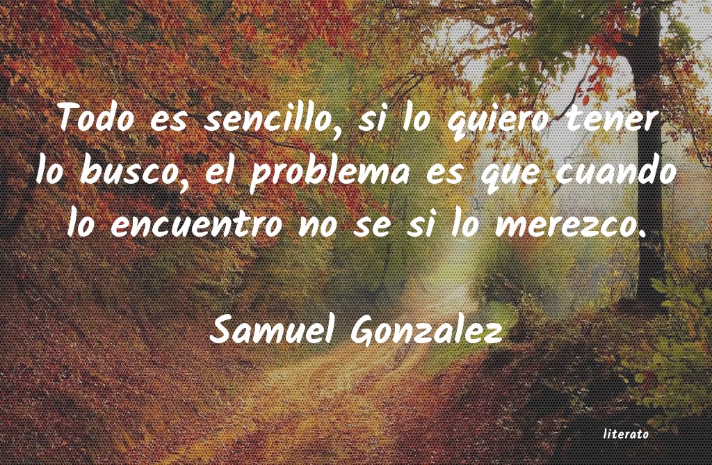 frases de Samuel Gonzalez