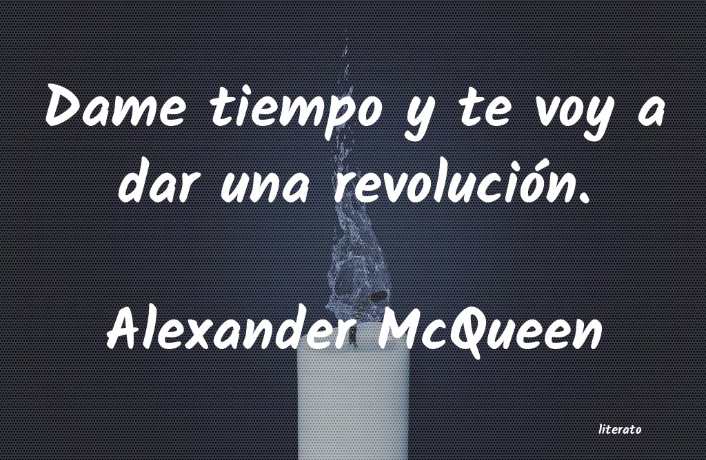frases de Alexander McQueen