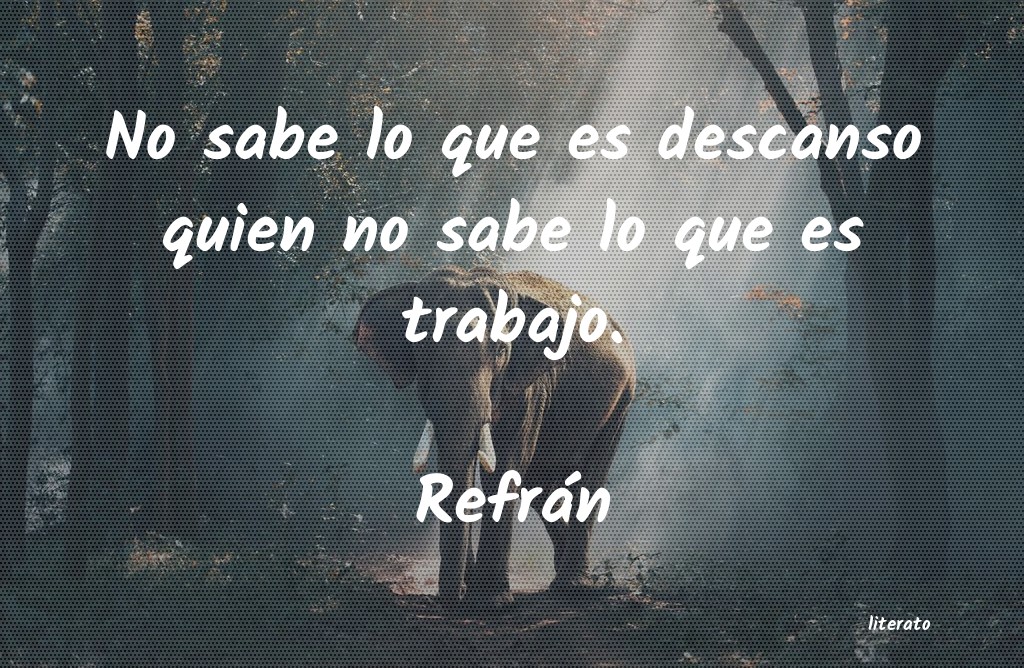 Frases de Refrán