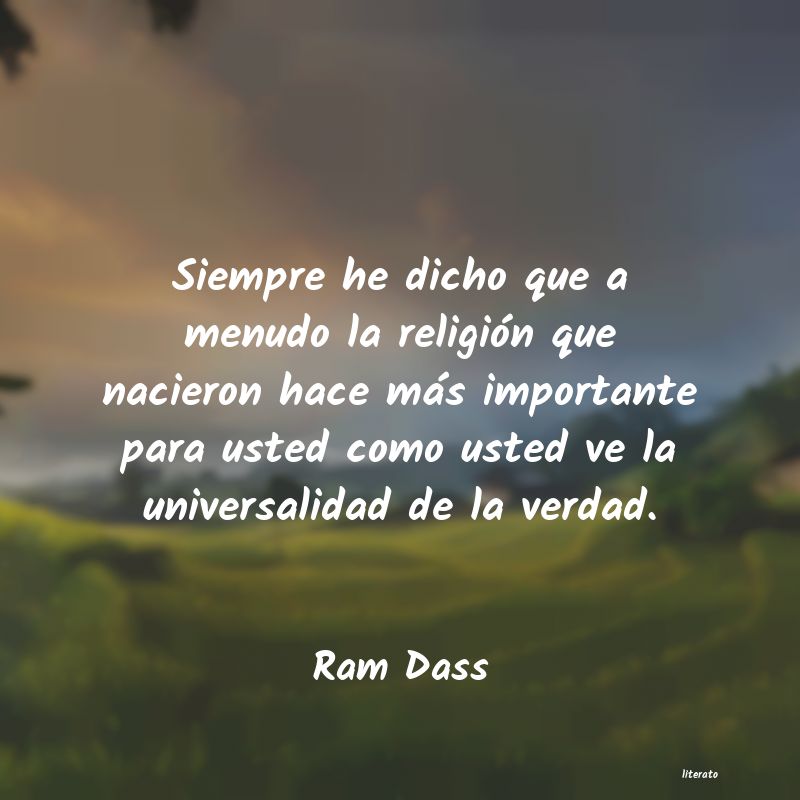 Frases de Ram Dass