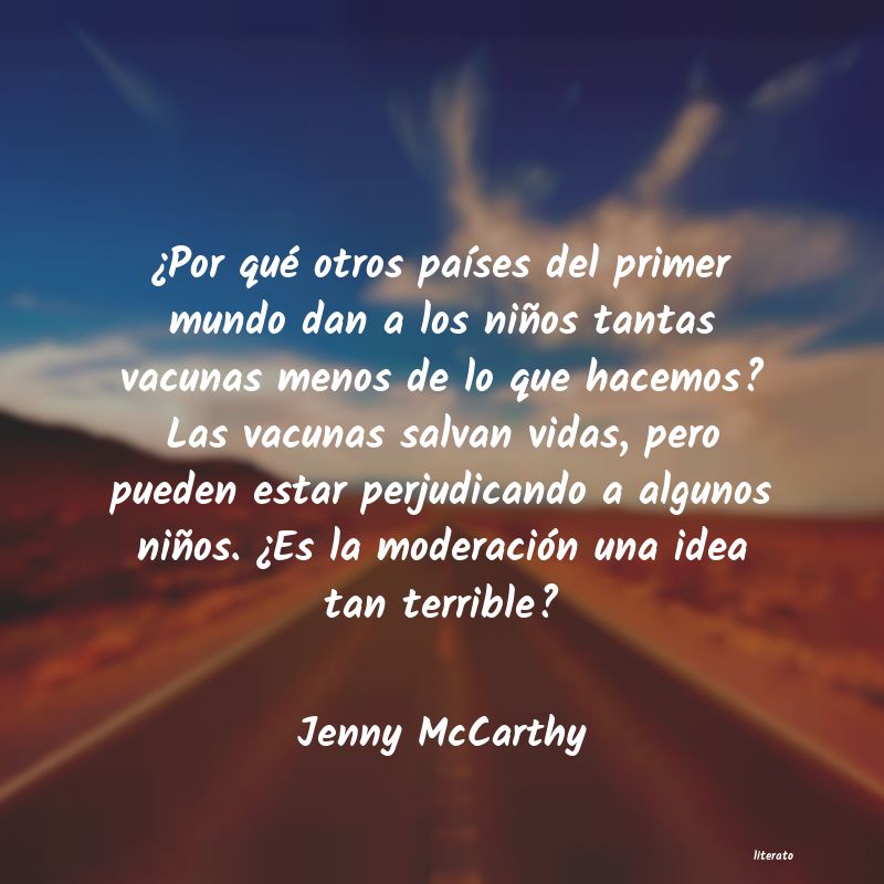 Frases de Jenny McCarthy