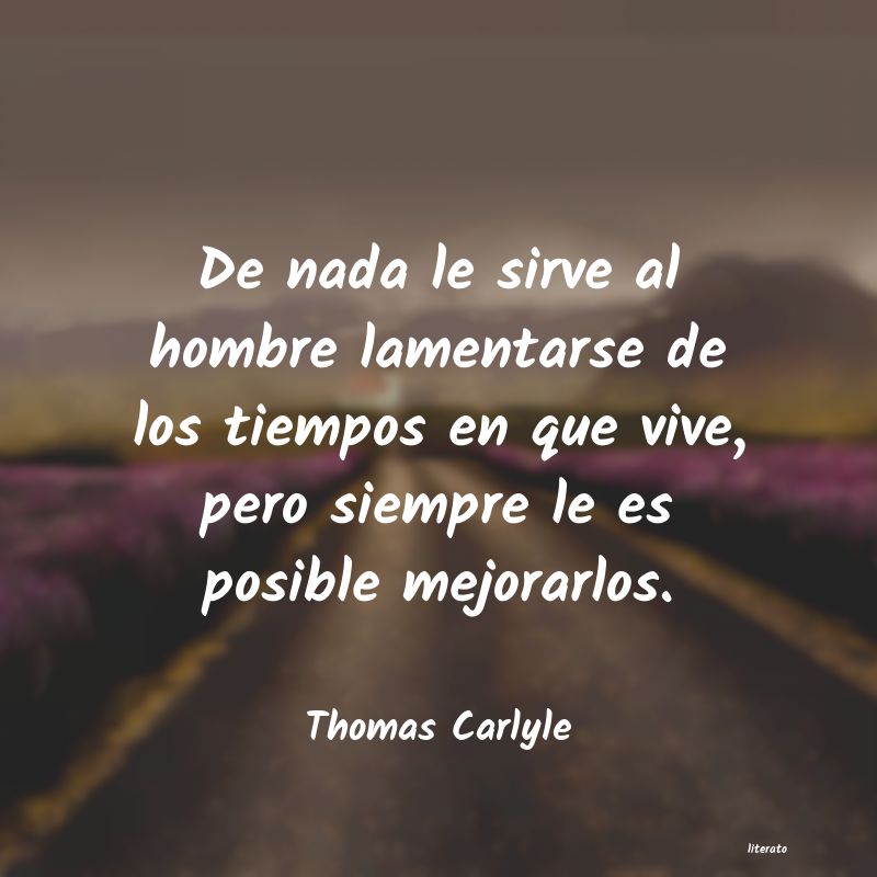 frases de Thomas Carlyle