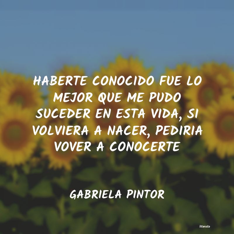 frases de GABRIELA PINTOR