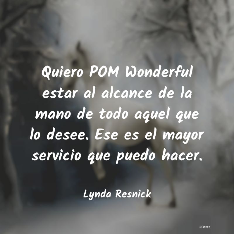 Frases de Lynda Resnick