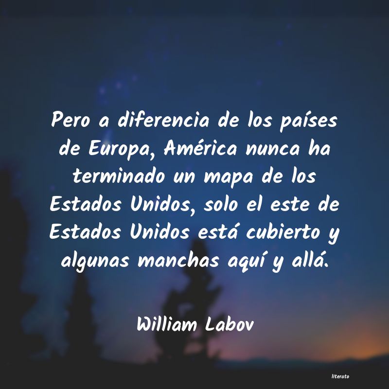frases de William Labov