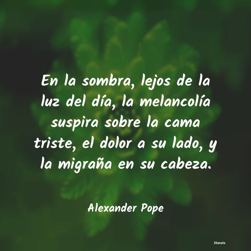 alexander pope poemas