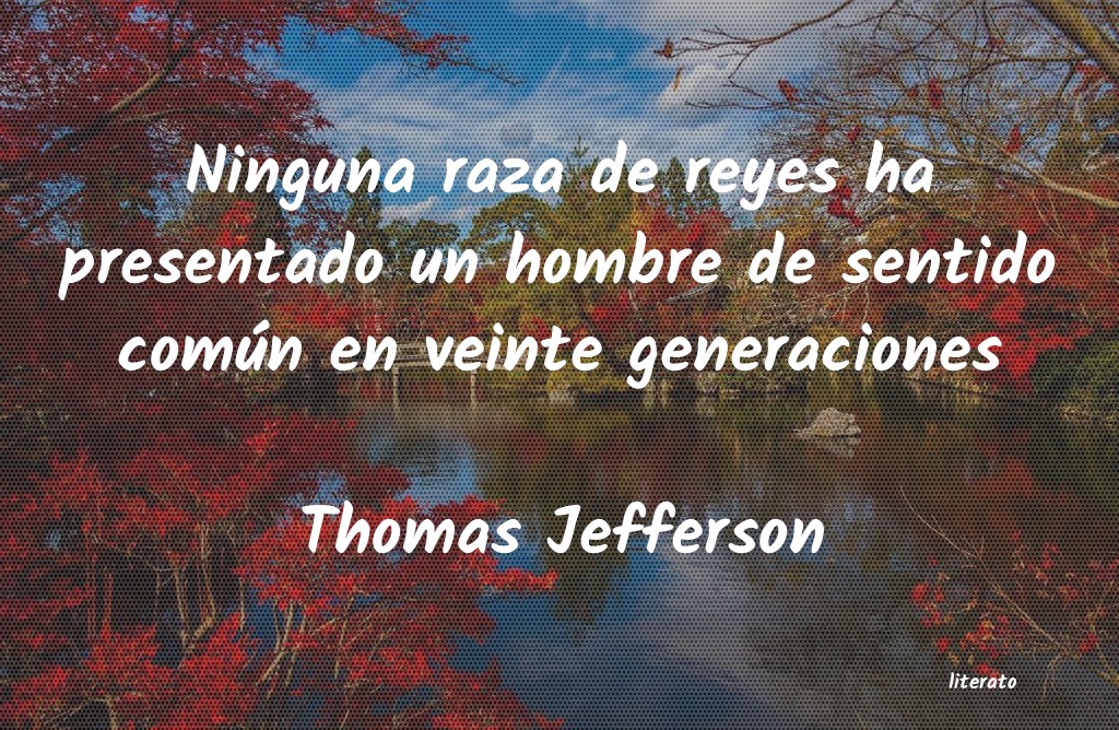 Frases de Thomas Jefferson