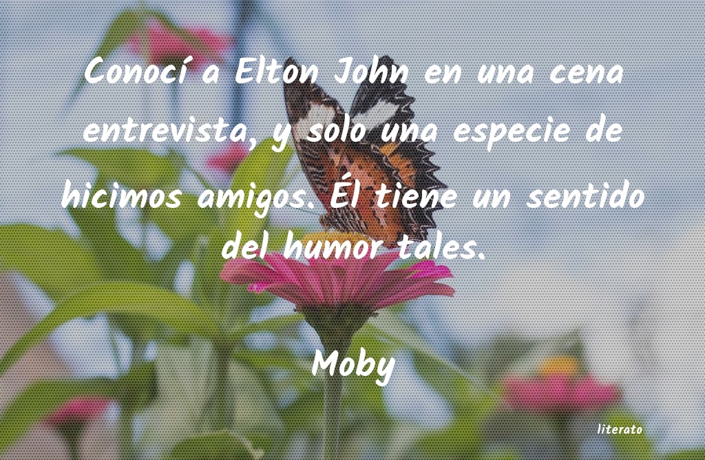 frases de Moby