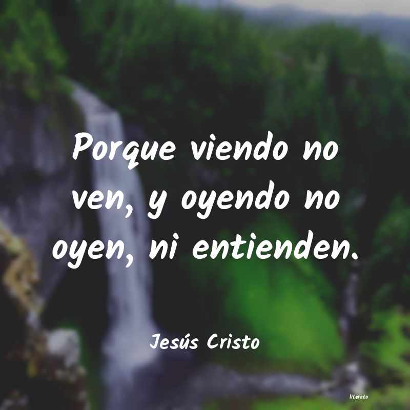 frases de Jesús Cristo