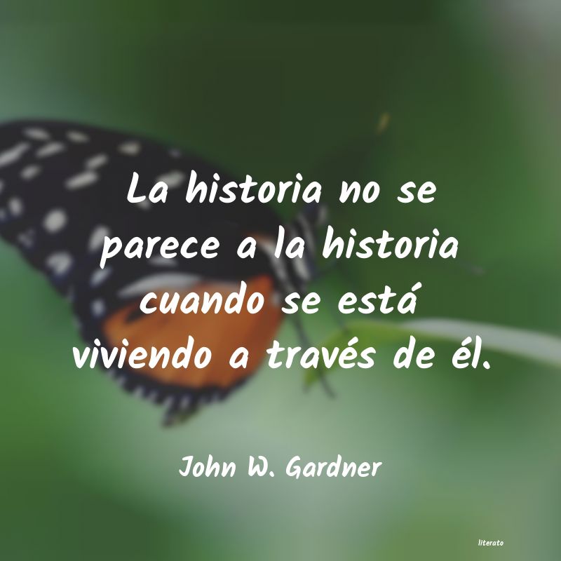 Frases de John W. Gardner