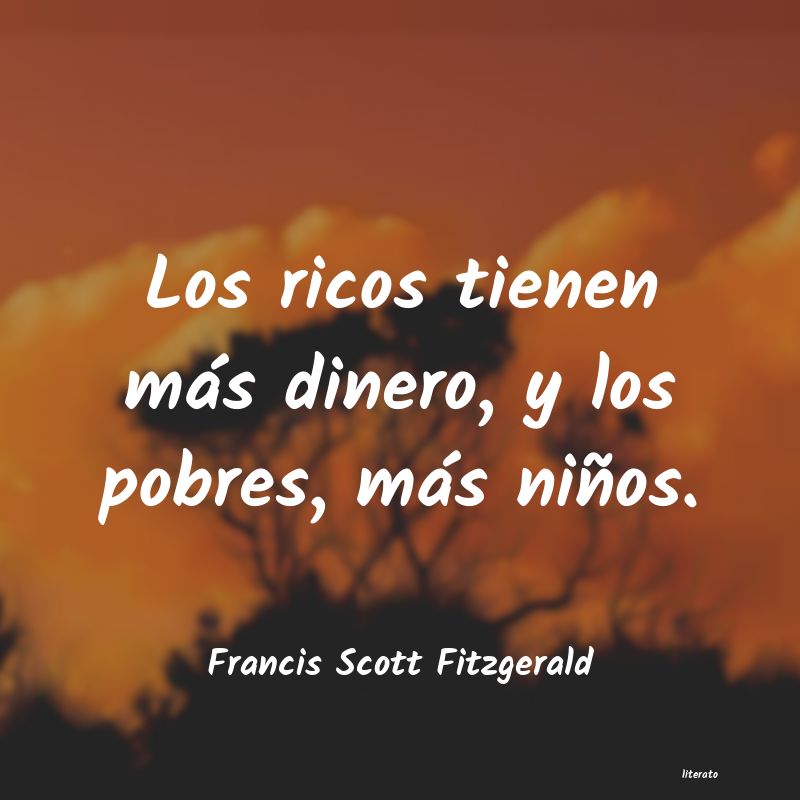 frases de Francis Scott Fitzgerald