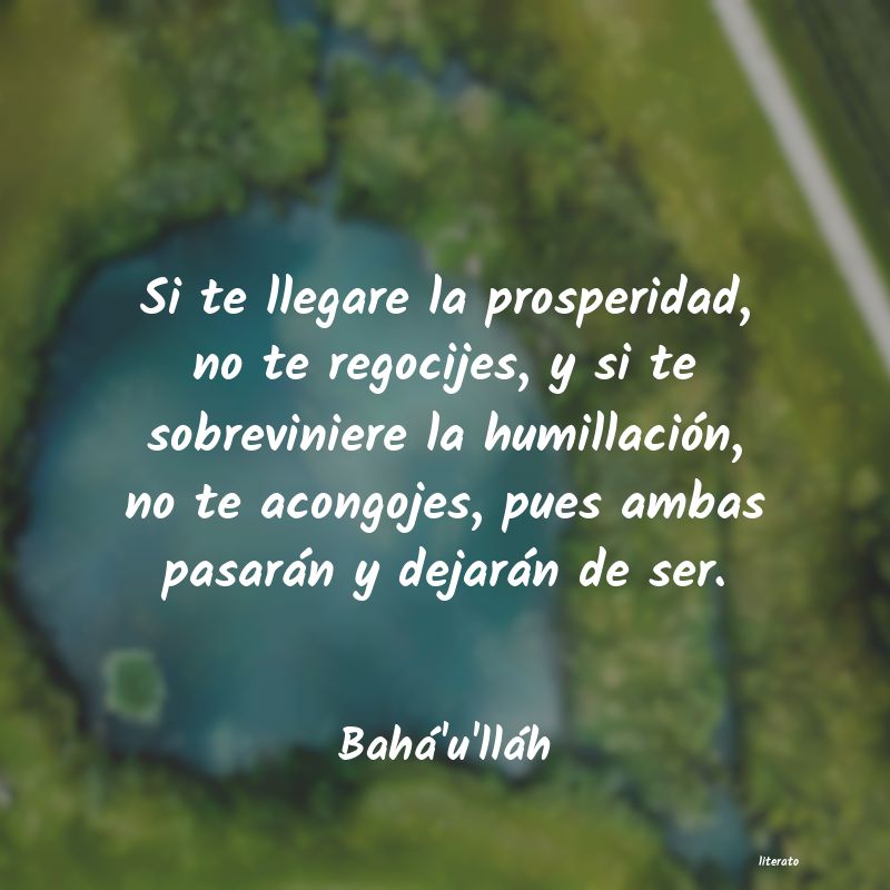 Frases de Bahá'u'lláh