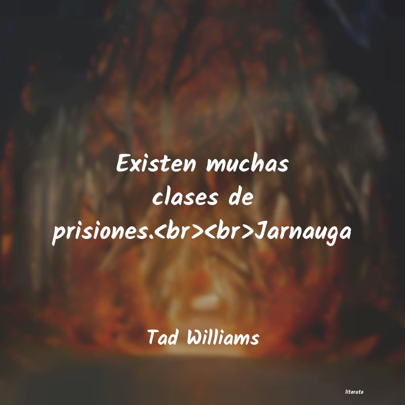 Frases de Tad Williams