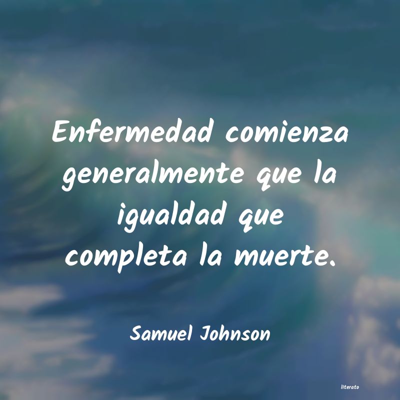 Frases de Samuel Johnson