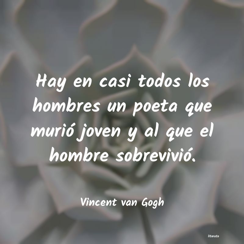 Frases de Vincent van Gogh