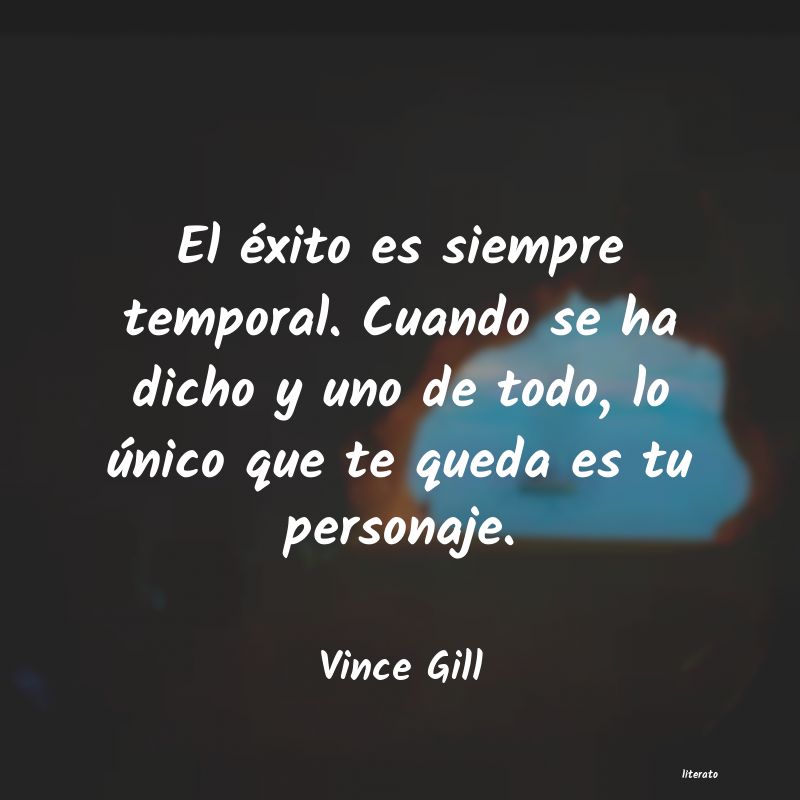 frases de Vince Gill