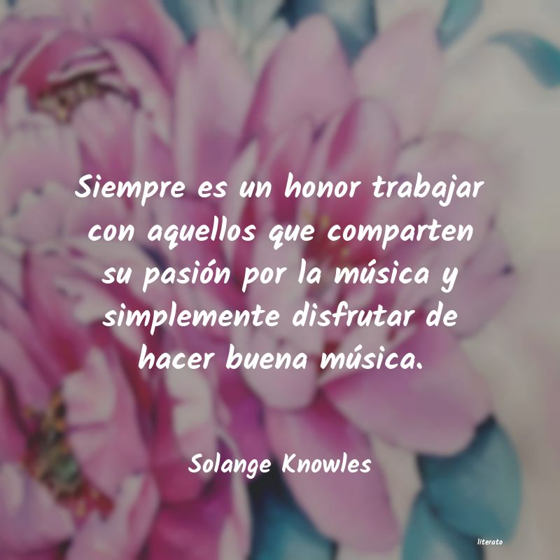 frases de Solange Knowles