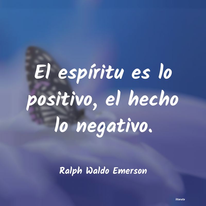 Frases de Ralph Waldo Emerson