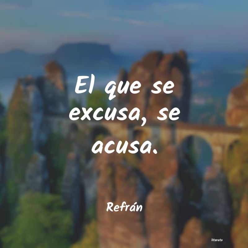 Frases de Refrán