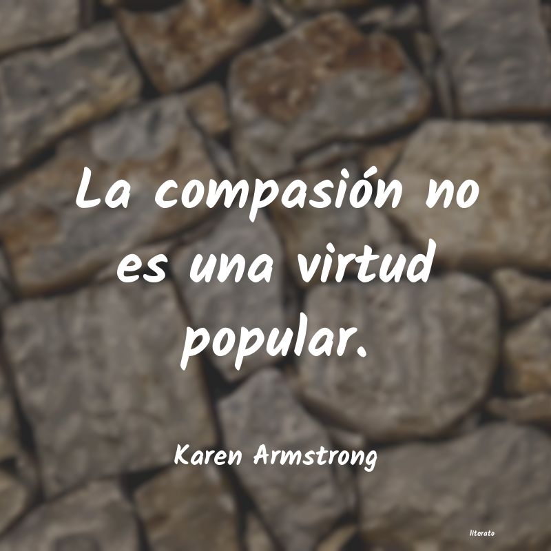 Frases de Karen Armstrong