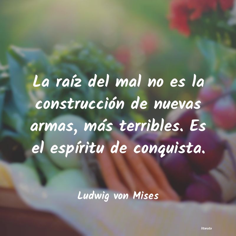 Frases de Ludwig von Mises