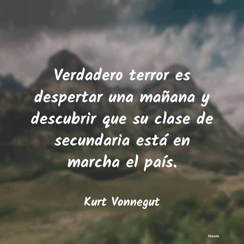 frases de Kurt Vonnegut