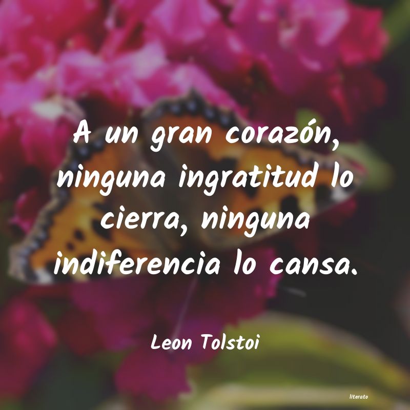 frases de Leon Tolstoi