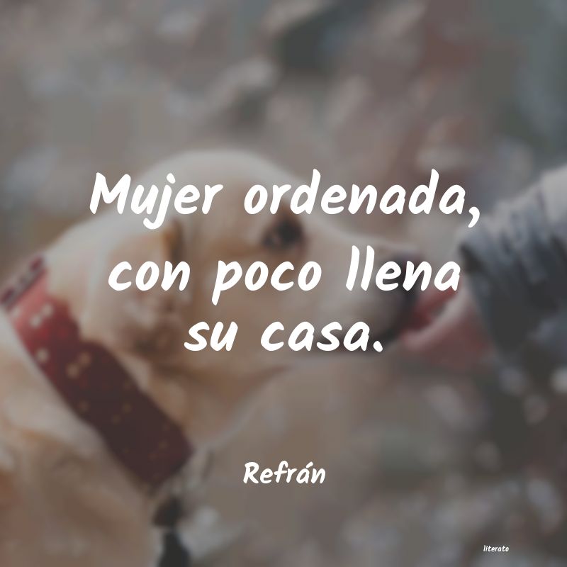 frases de Refrán