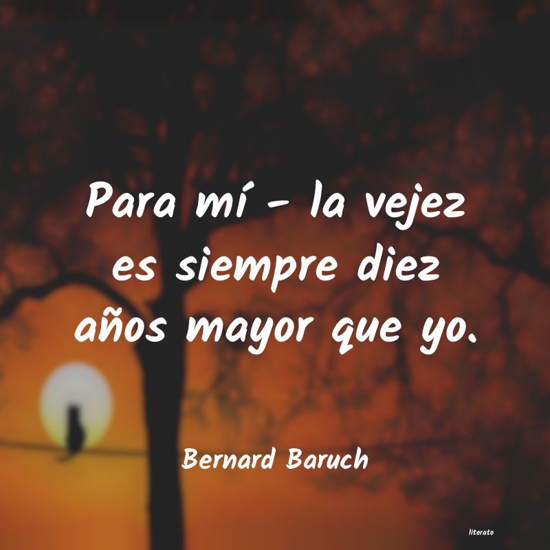 Frases de Bernard Baruch