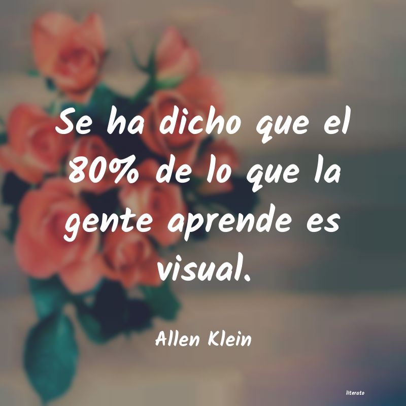 Frases de Allen Klein