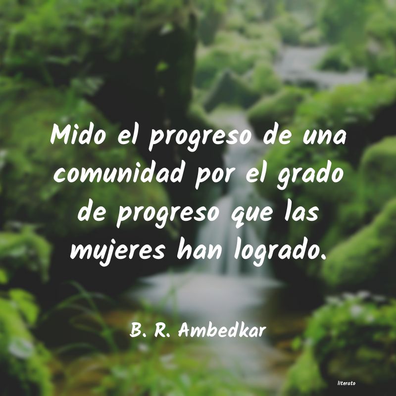 Frases de B. R. Ambedkar