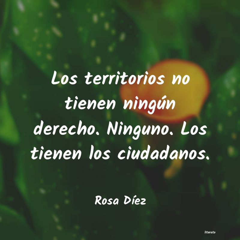 frases de Rosa DÃez