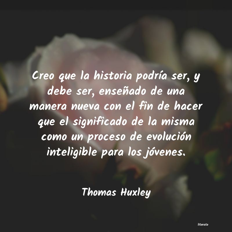 Frases de Thomas Huxley