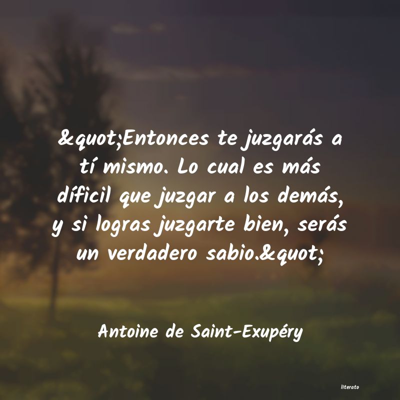 Frases de Antoine de Saint-Exupéry