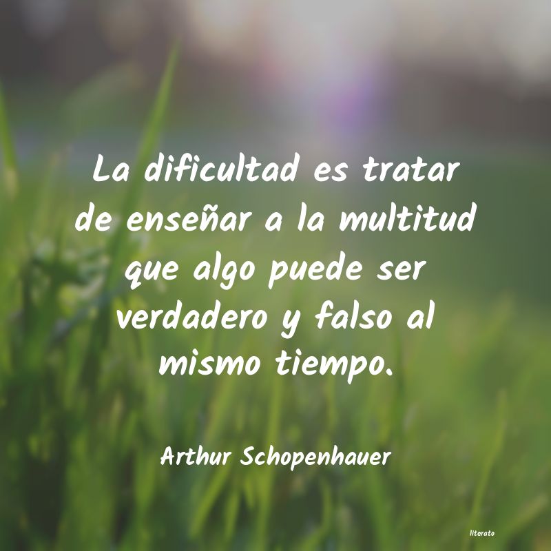 Frases de Arthur Schopenhauer