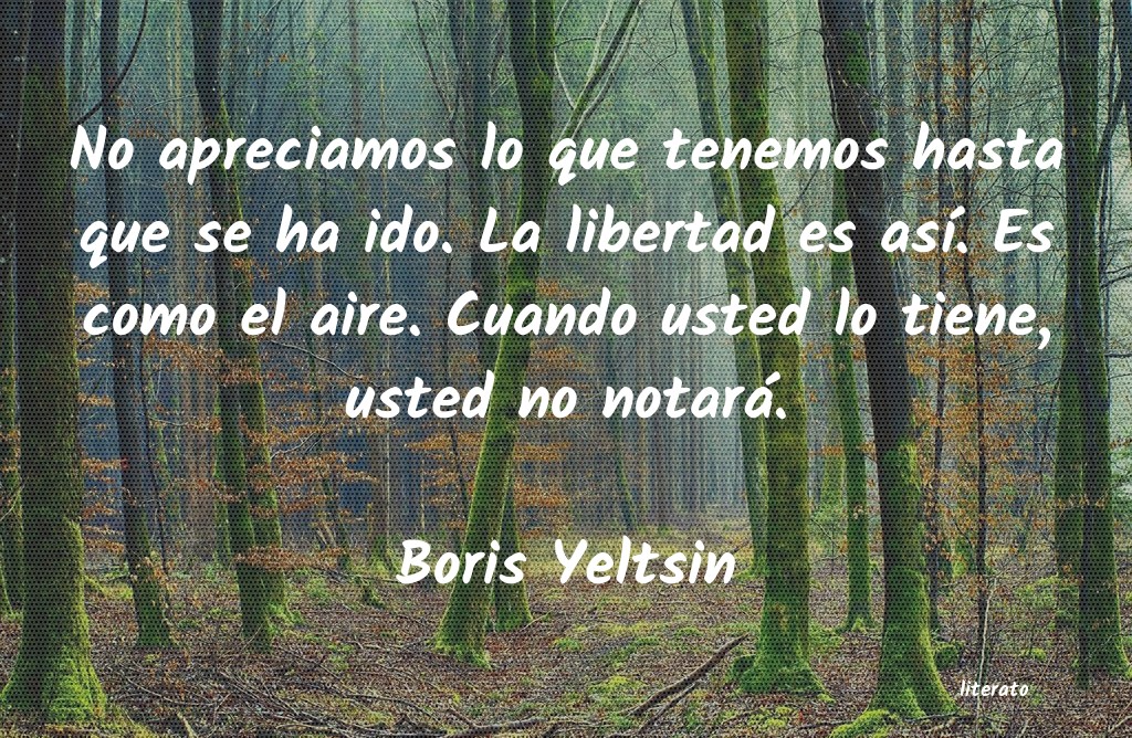 frases de Boris Yeltsin