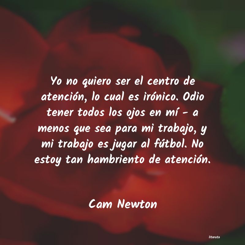 Frases de Cam Newton