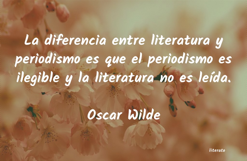 Frases de Oscar Wilde