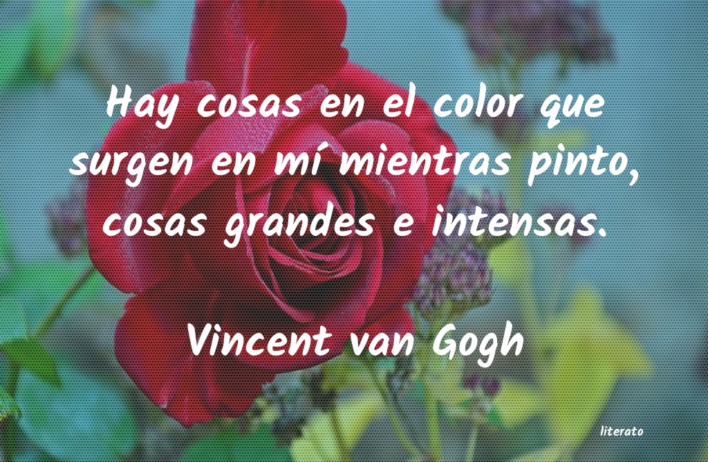 Frases de Vincent van Gogh