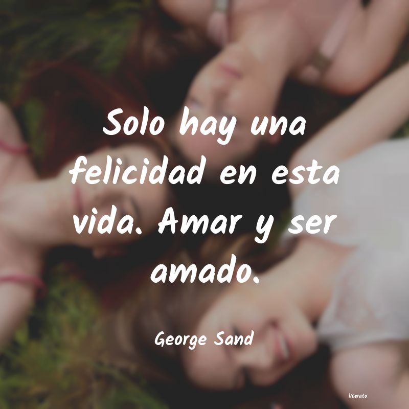 frases de George Sand