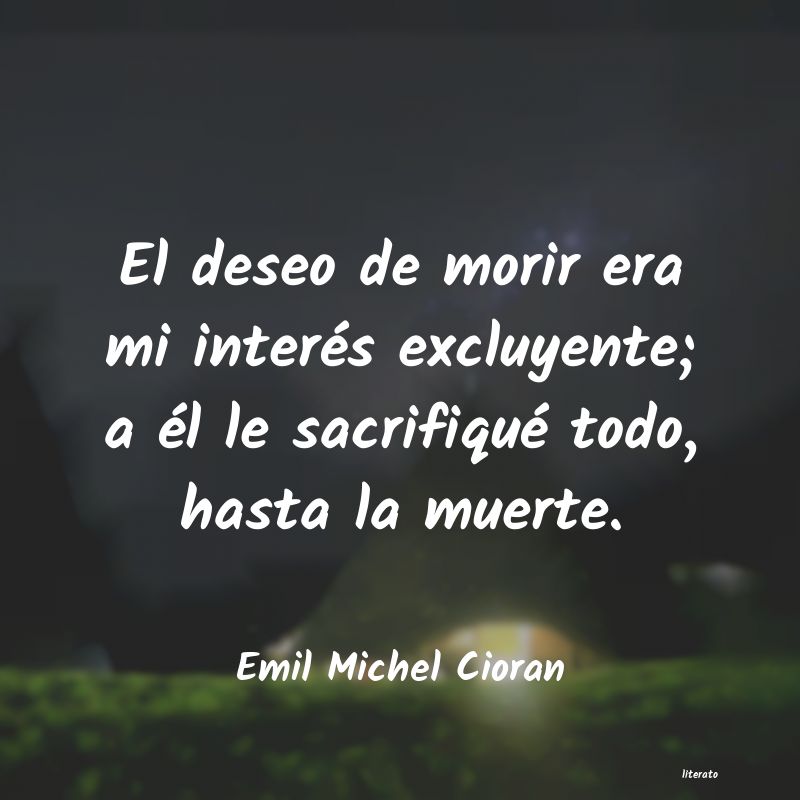 Frases de Emil Michel Cioran