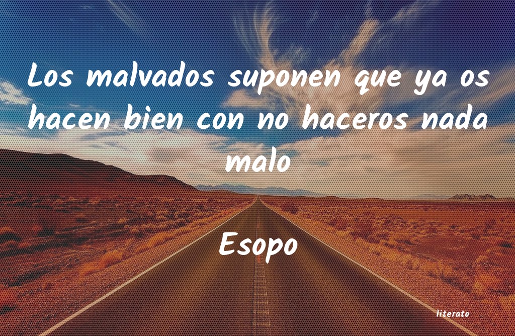 frases de Esopo