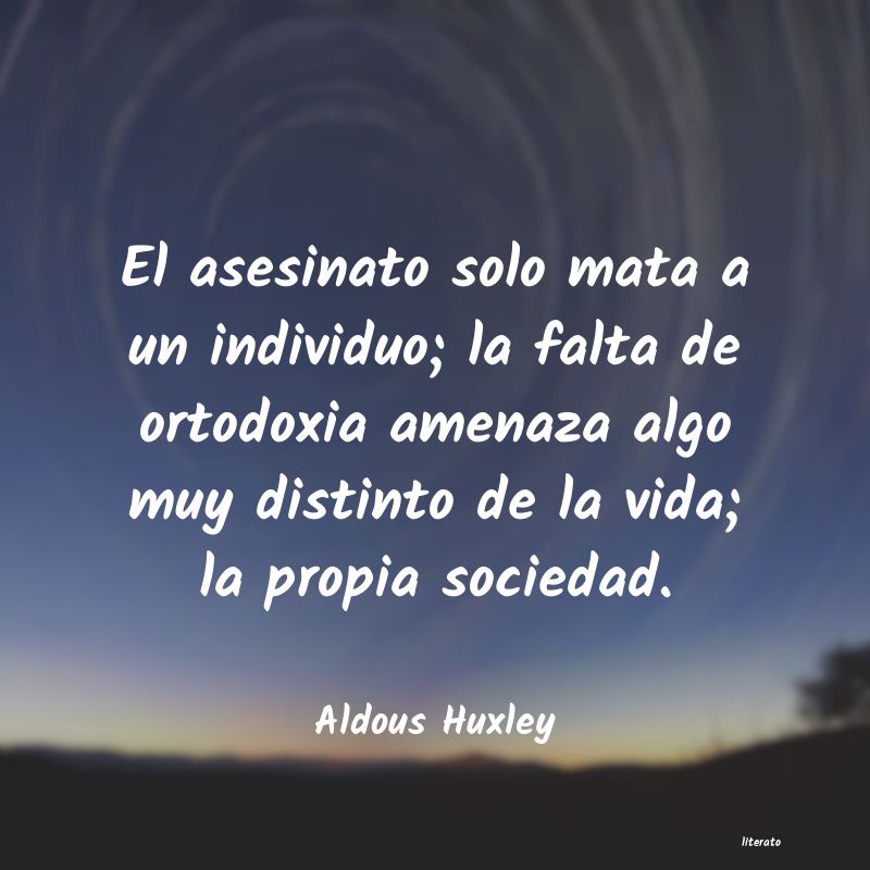 frases de Aldous Huxley