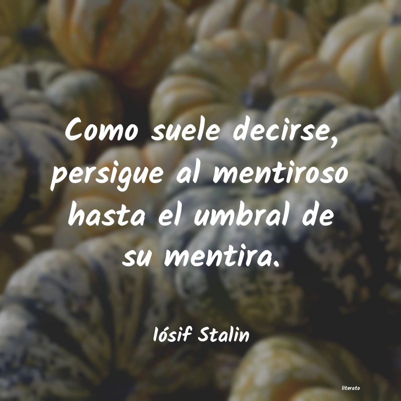 Frases de Iósif Stalin