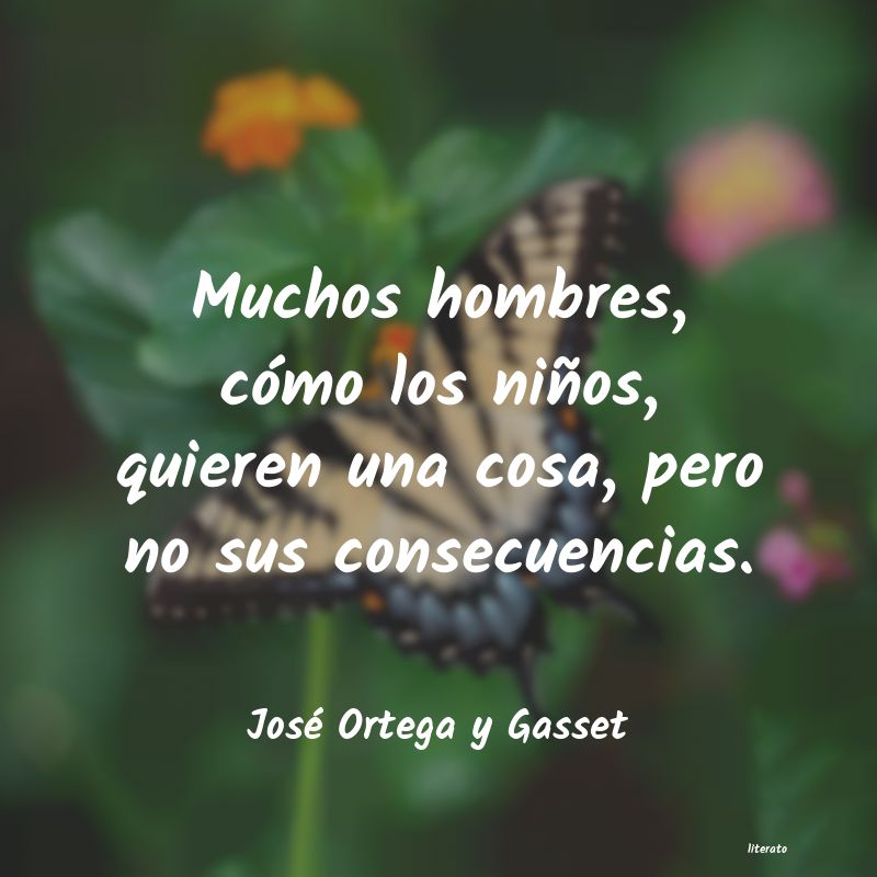 Frases de José Ortega y Gasset