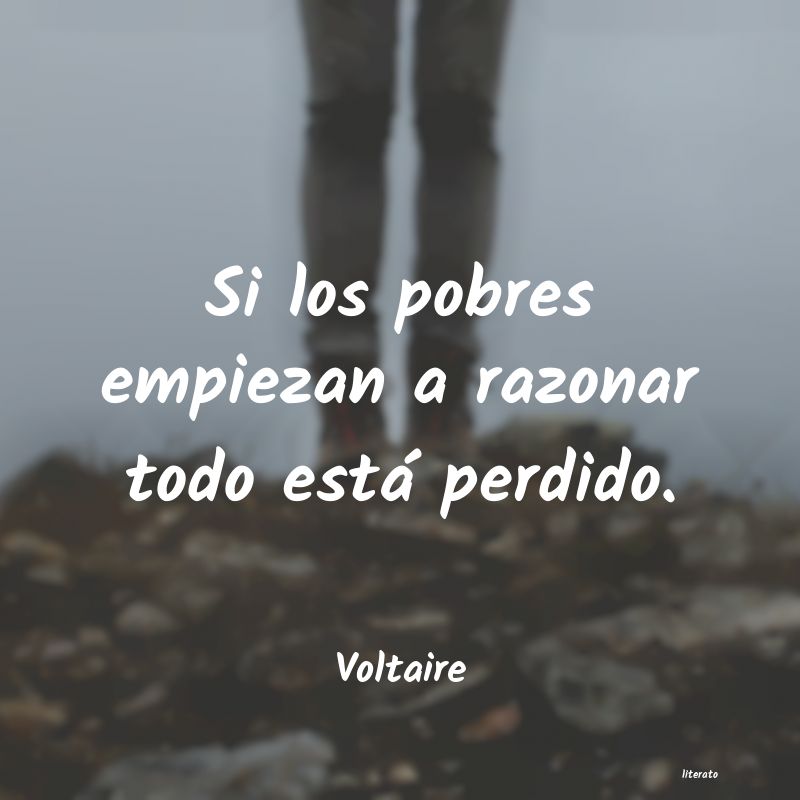 frases de Voltaire