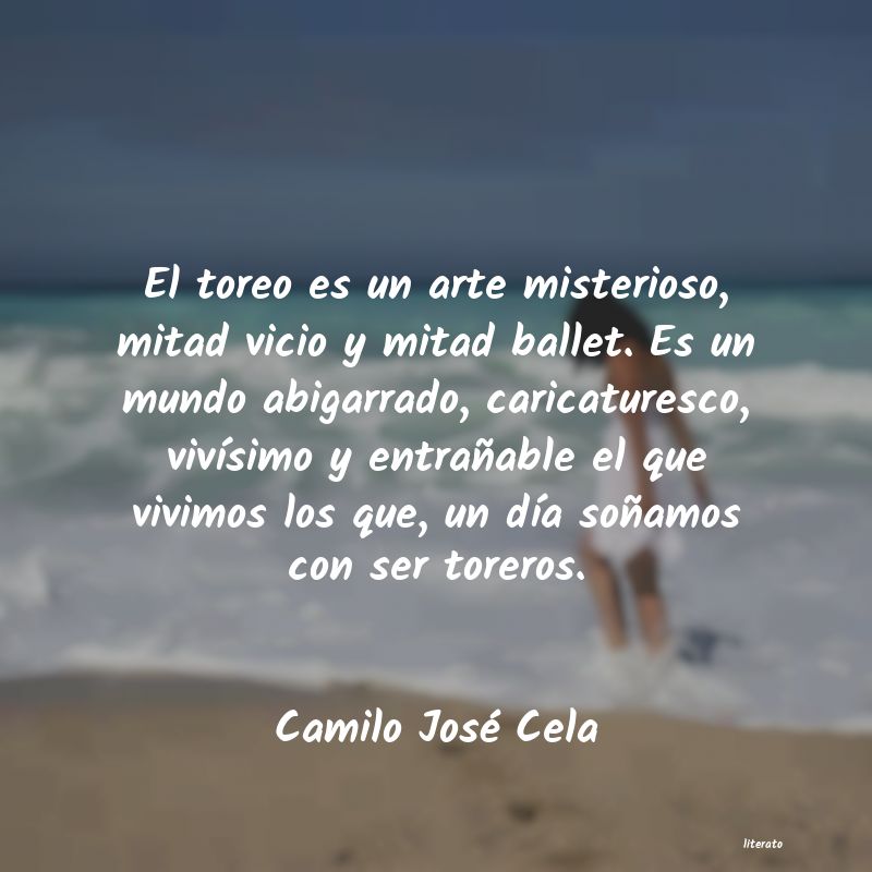 frases de Camilo José Cela